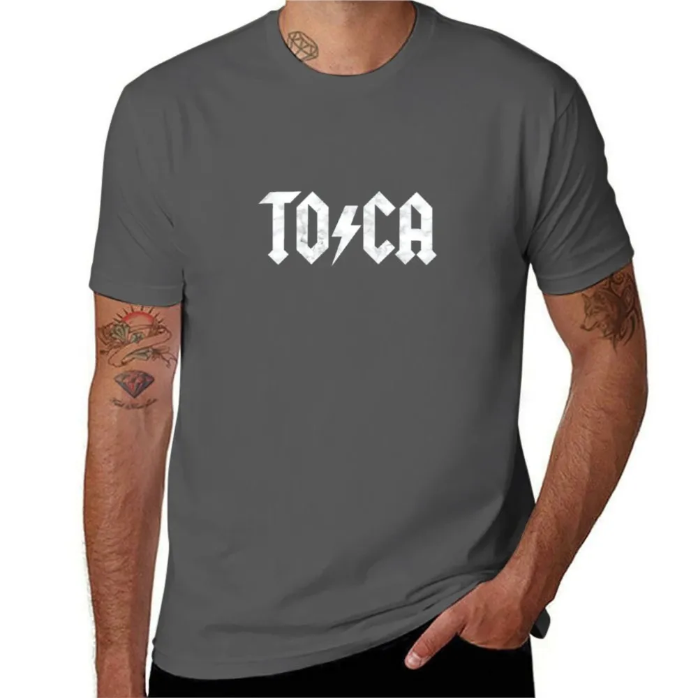 Tosca Rocks! T-shirt quick drying sweat mens graphic t-shirts anime