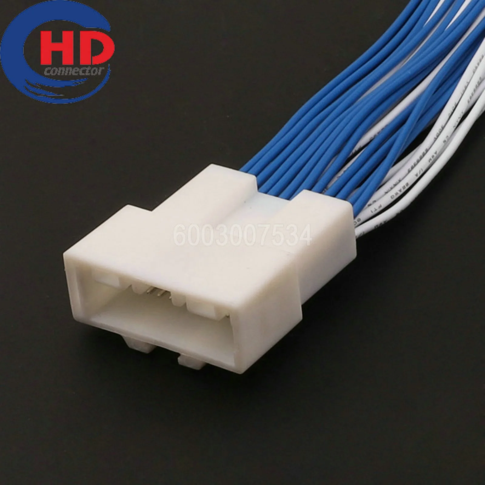 24 Pin Connector Unsealed Series Male Connector Cable Plug Motorcycle Electrical Harnesses Wiring Harness 6098-4588
