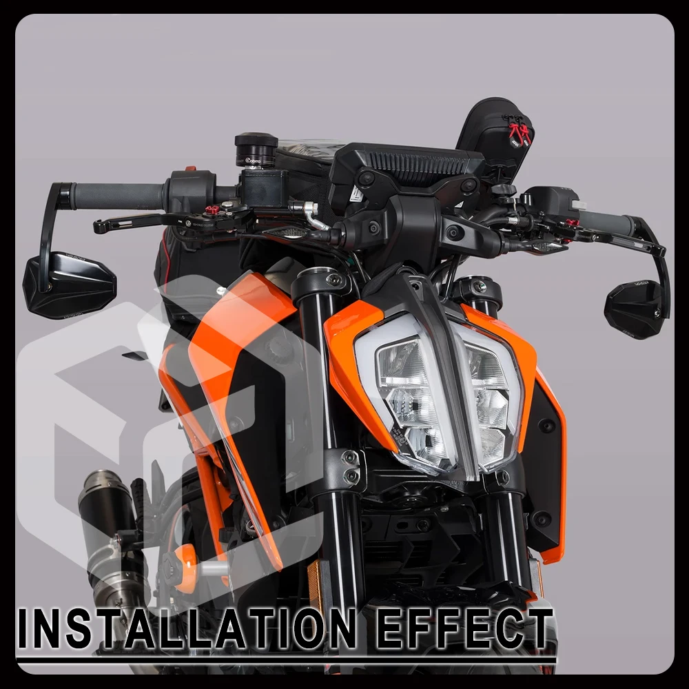 For SUZIKI GSX-8S GSX-S750 GSX-S1000 GSR 750 600 SV 650 Motorcycle Handlebar Mirror CNC Bar End Rearview Mirror Aluminum Alloy