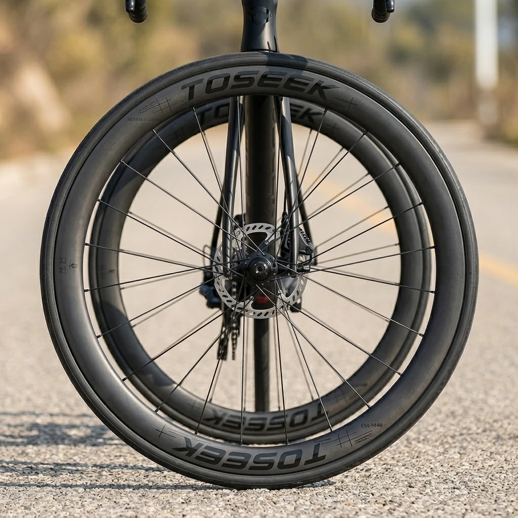 Carbon 700c Wheelset Rim Brake Road Cycling Wheels 38 50 58mm Depth Aero Clincher Tubeless Ready Rims T800 Racing Bicycle