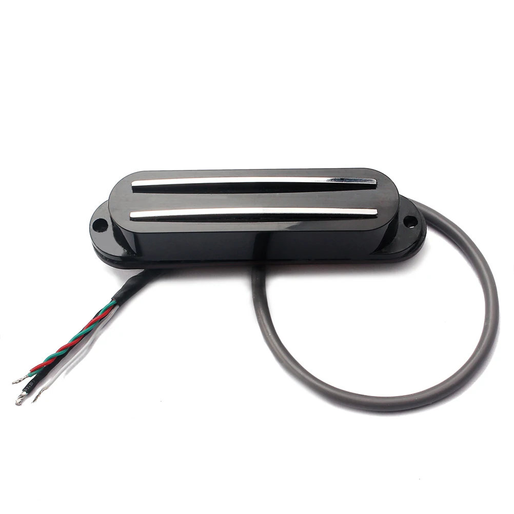 

Dual Rail Pickup Thick Sound 4 Wires Humbucker Replacement Pickups Curve Neck Coil Guitar