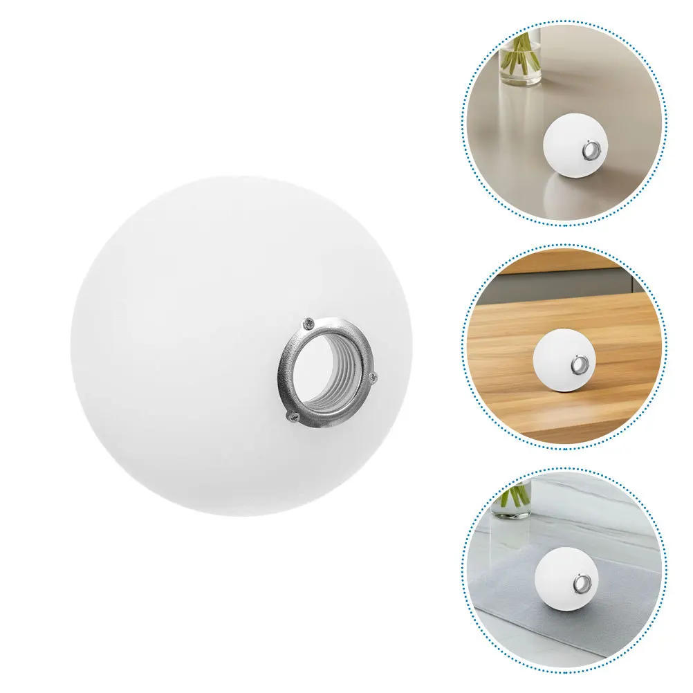 

2pcs Round Globe Lampshade G9 Acrylic Ball Replacement Cover For Ceiling Patio Porch Wall Post Lighting Fixtures Shatterproof