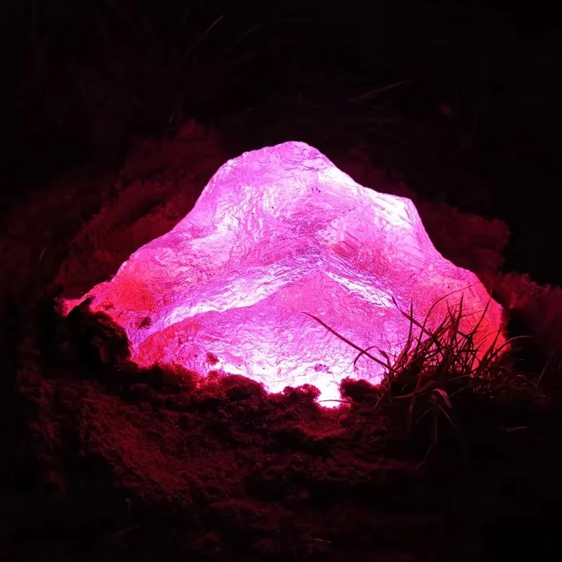Modern Lawn Garden Outdoor Waterproof Luminous Light Emitting Diode Landscape Lighting Fiberglass Pattern Lighting