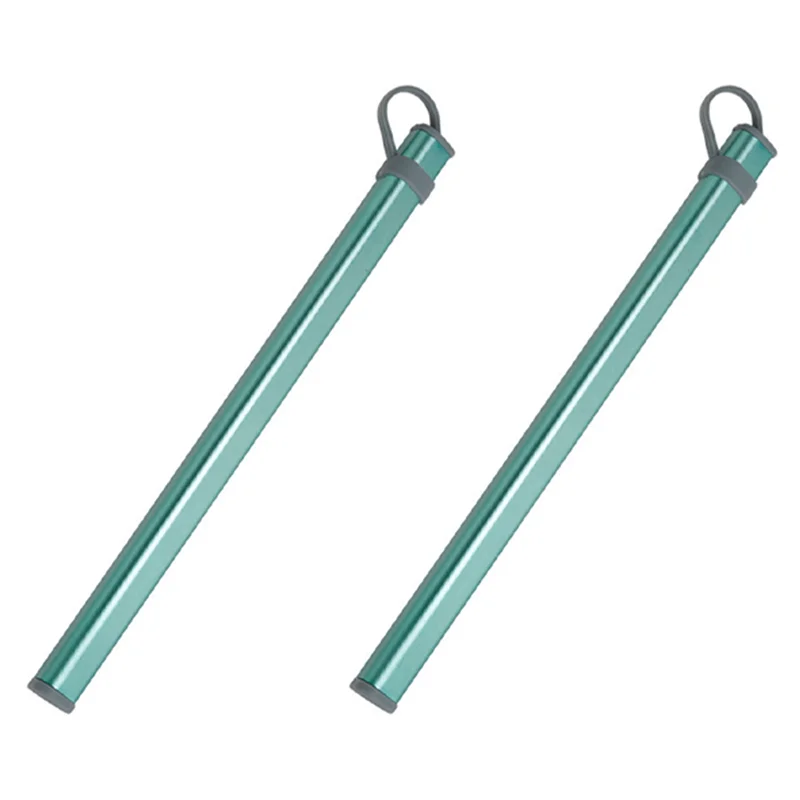 

T98C-2X Chopsticks Storage Tubes Aluminum Alloy Box Case For Titanium Chopsticks Storage Box Without Chopsticks Green