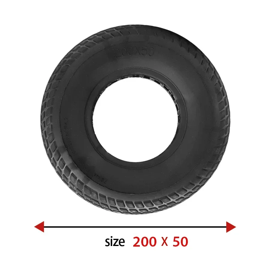 200x50 Solid Tubeless Tire  Explosion-proof Tubeless Wheel 8 Inch Electric Scooter for KUGOO S1 S3 for Speedway Mini 4 Pro Parts