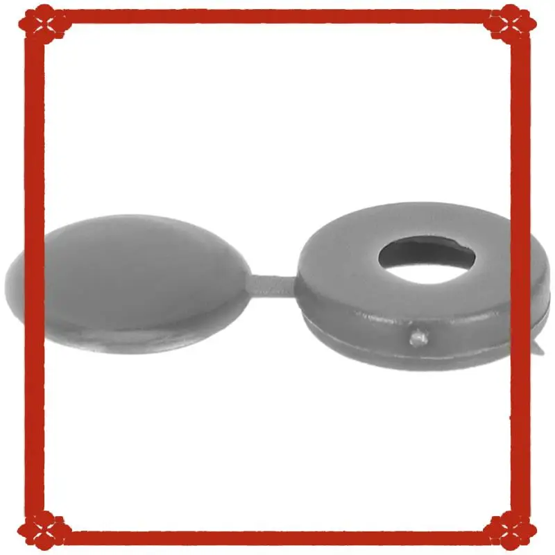 تسليم 24 ساعة 200 قطعة غطاء برغي البلاستيك يتوقف المسمار رئيس يغطي غطاء المسمار قبعات المفاجئة على ديكور