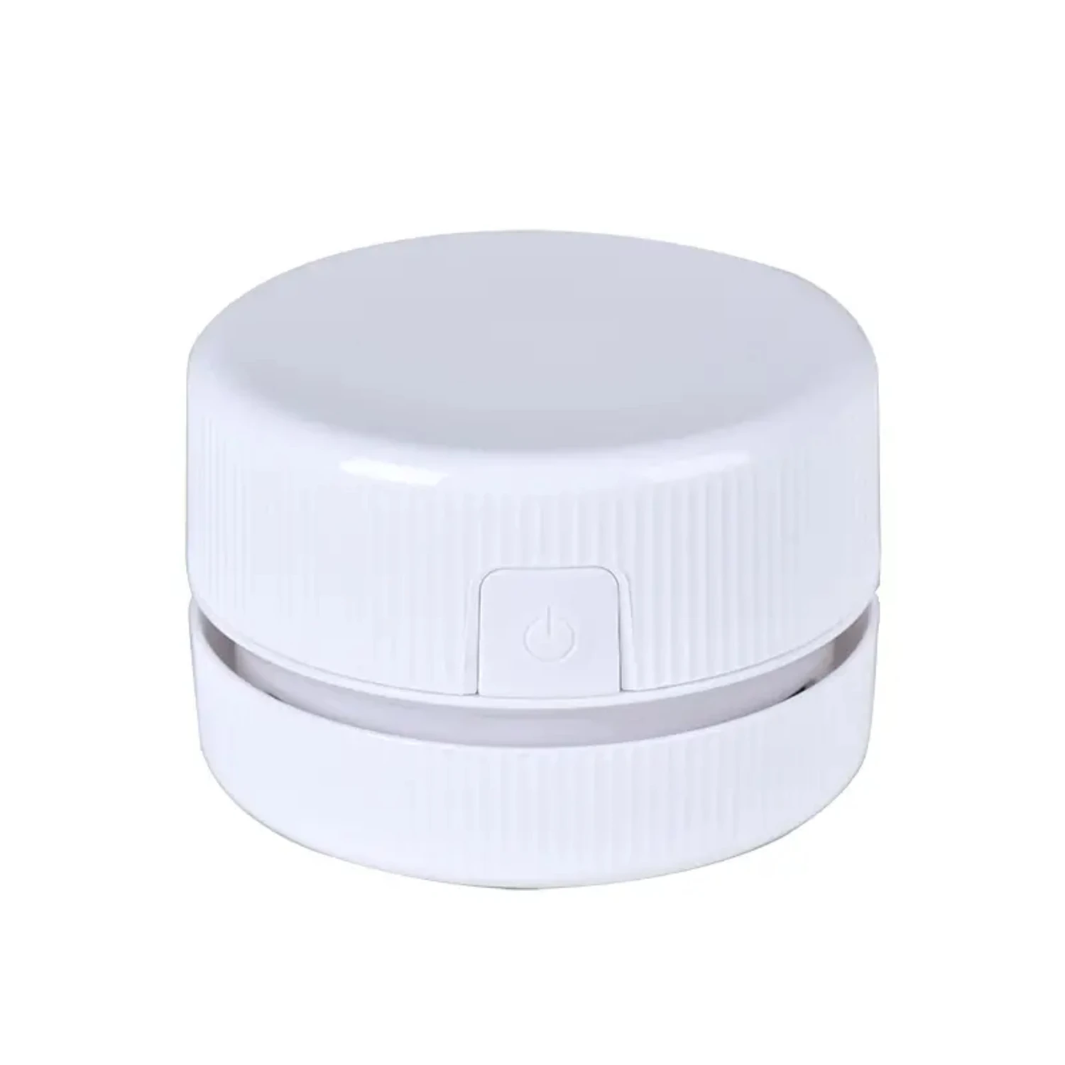Mini Round Computer Keyboard Desktop Mini Portable Office And Home Vehicle Car Vacuum Cleaner