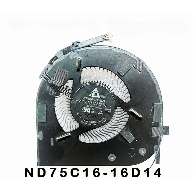 New Laptop Cooling Fan Cooler Raidator for ThinkPad T470 T480 ND75C16-16D14 DC 5V 0,0 4A 6WIR 5PIN