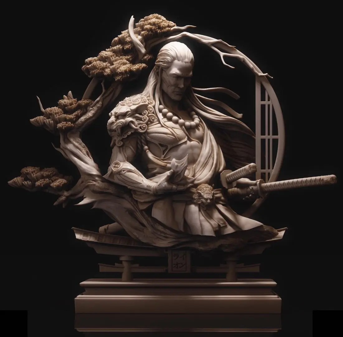 1/11 Resin Model Bust GK,Unassembled and unpainted kit