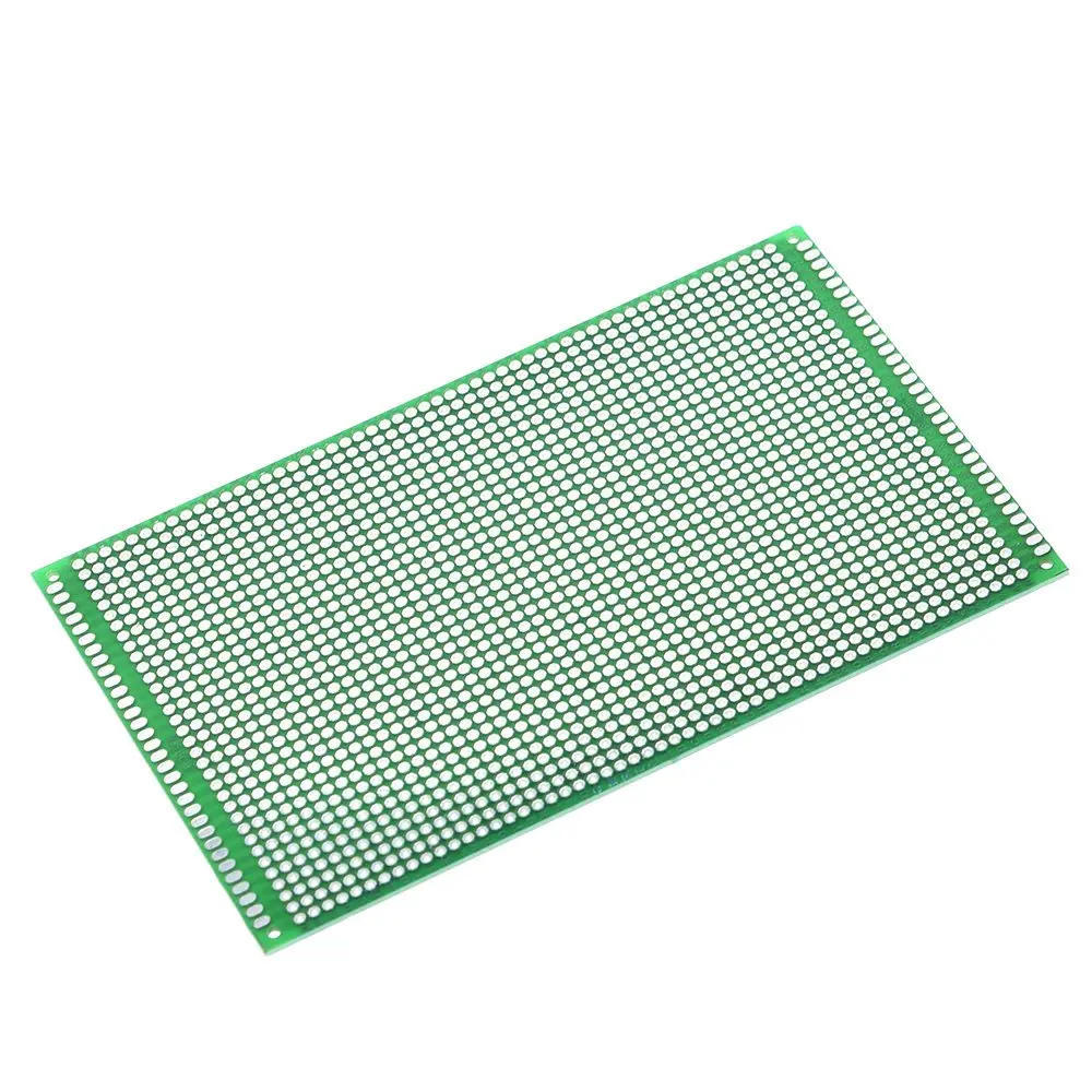 TZT 1/3/5PCS 9x15 cm PROTOTYPE plate 2 layer 9*15CM panel Universal Board double side 2.54MM Green for TZT Electronic Components image 4