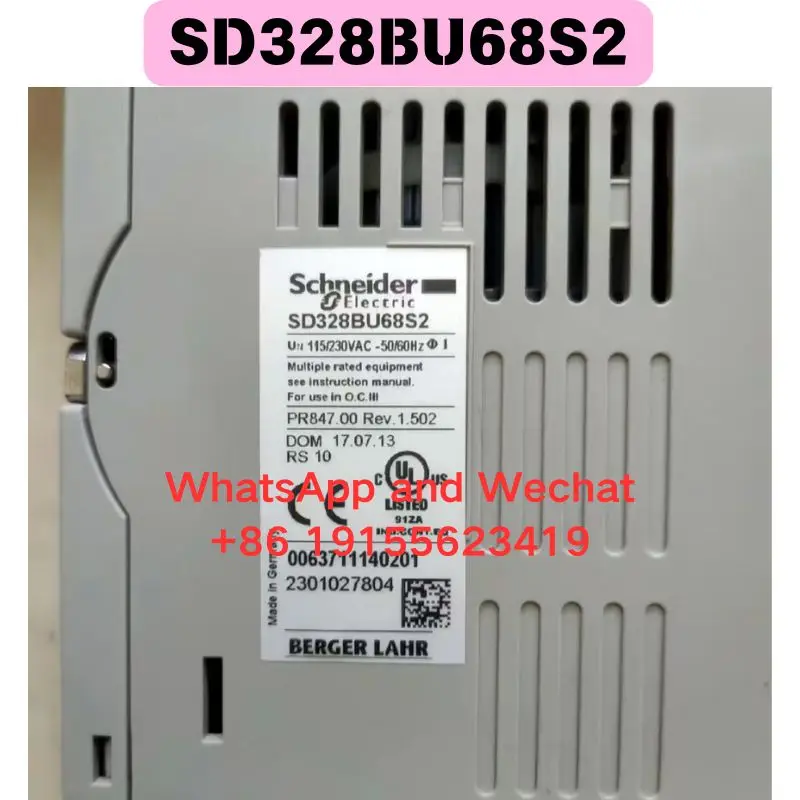 Used SD328BU68S2 frequency converter Functional test OK