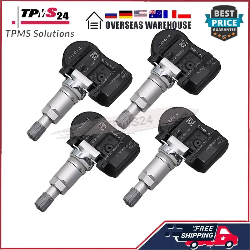 

4PCS 433Mhz 01725271 TPMS Tire Pressure Sensor Monitoring System For Geely-atlas Emgrand X7 Sport 2020
