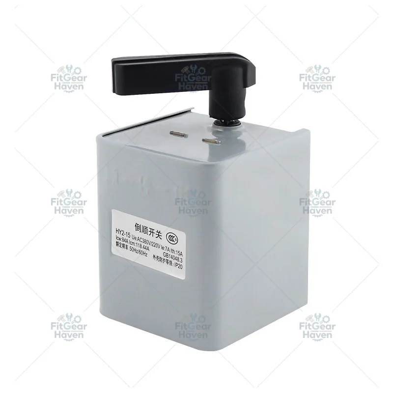 HY2-15 reverse switch three-phase single-phase motor