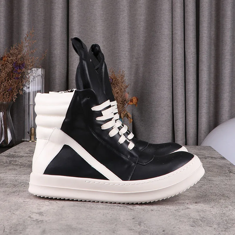 

Highstreet Men Fashion Leather Boots GEO Women's Sneakers Luxury Owens Shoes Men's Sneakers Men's Casual Shoes