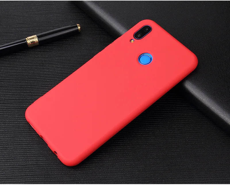 Candy Color Case for Huawei Y6 Y7 Y9 Y5 Prime 2018 2019 P10 P20 P30 Mate 10 Lite Honor 10 9 Lite 8X 8C 8A Y5P Y6P Soft Cases