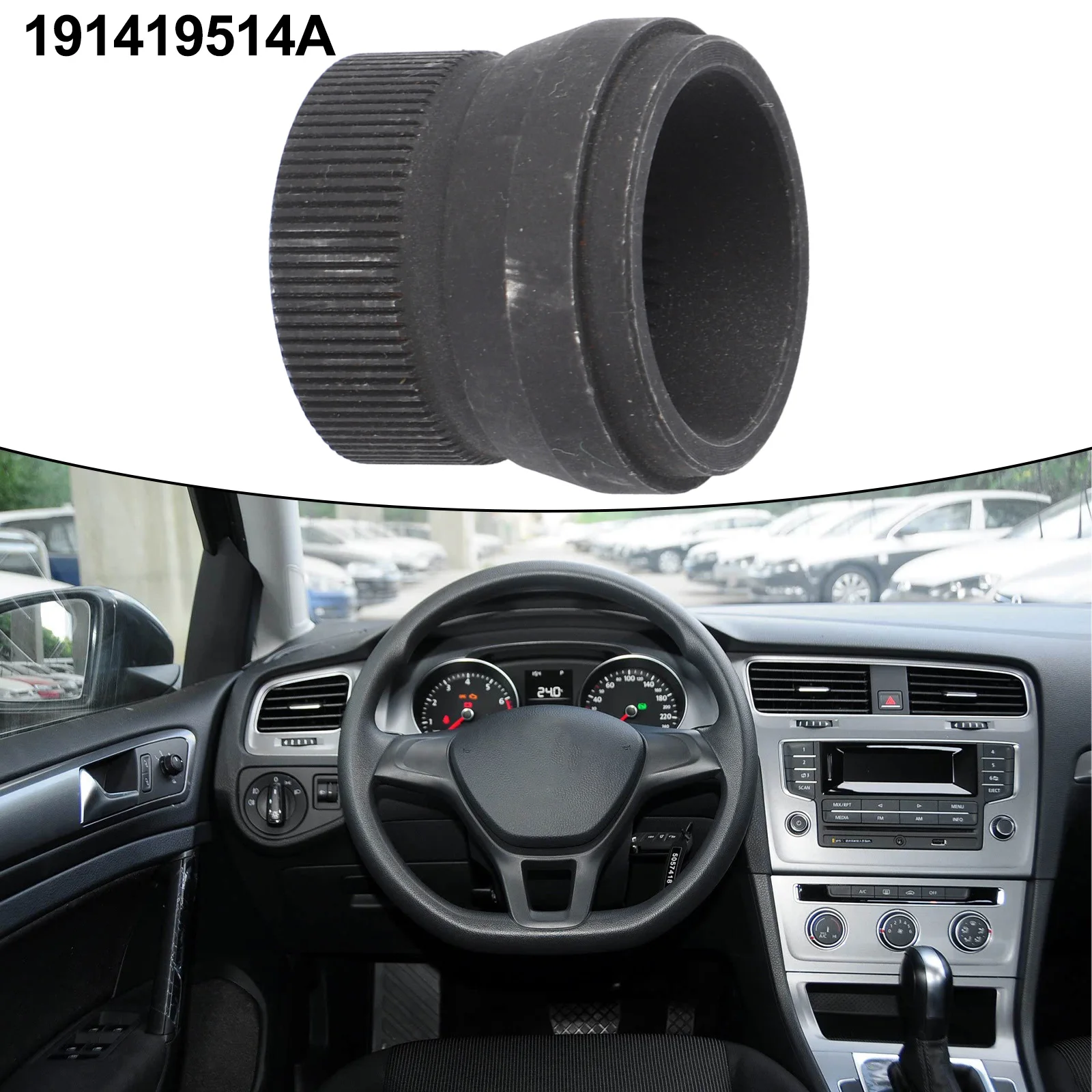 Metallhülse für Lenkradspindel-Adapter für Golf MK1 MK2, Passat, Scirocco, T4 191419514A 377419514 – Detail 3