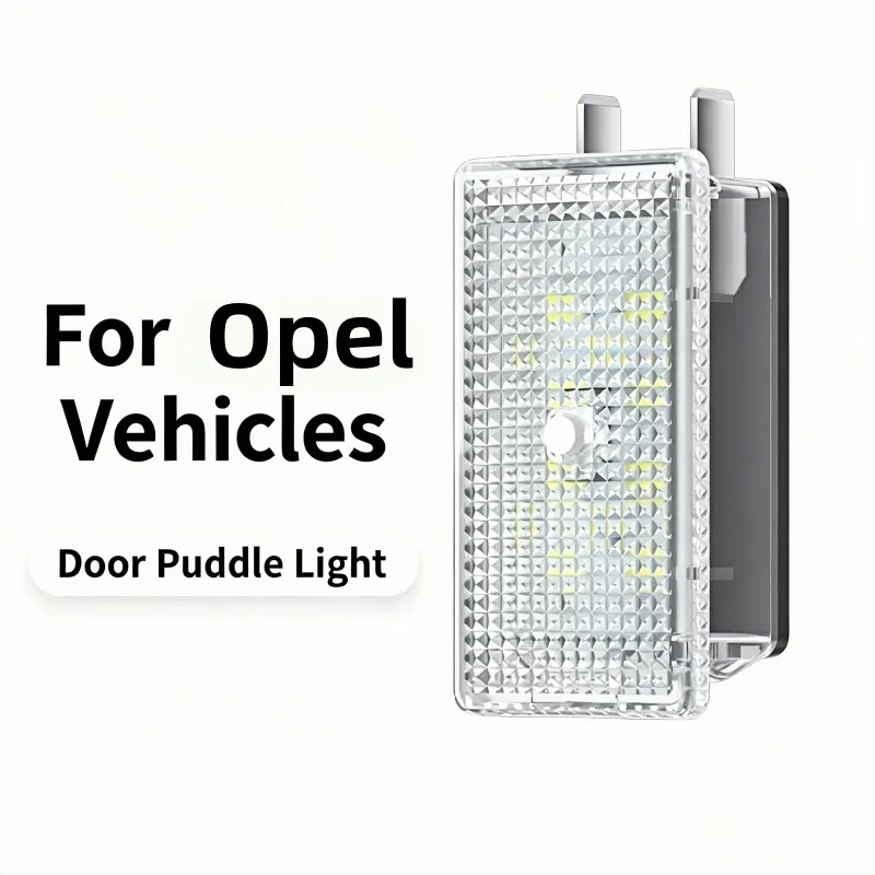 LED Seven-color Car Door Badge Light Projector HD Car Door Welcome Laser for Opel Vauxhall Insignia 2008- 2016 2017 2019 2020