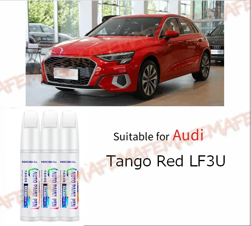 Lápiz de pintura para reparación de arañazos, adecuado para Audi Tango Red LF3U, Syrah Red LY4S, Aurora Purple LA4X, LZ3M, LY3S.