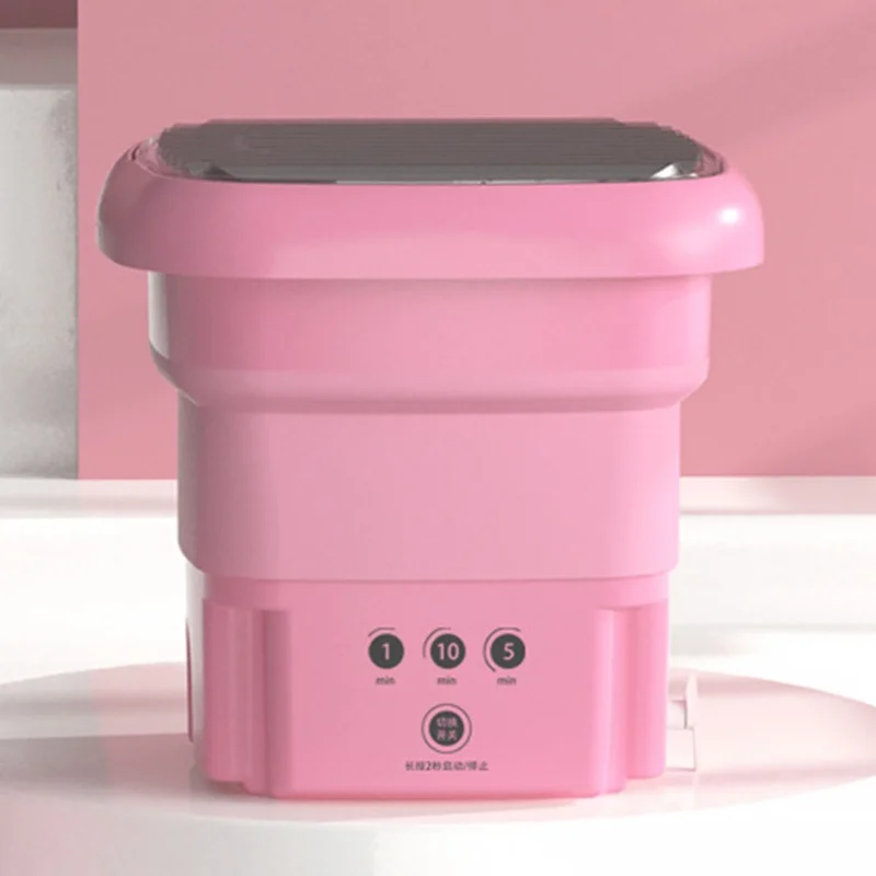 

Портативная стиральная машина, сушилка, расческа, складная встроенная мини-стиральная машина для нижнего белья, синий луч, со сливной корзиной