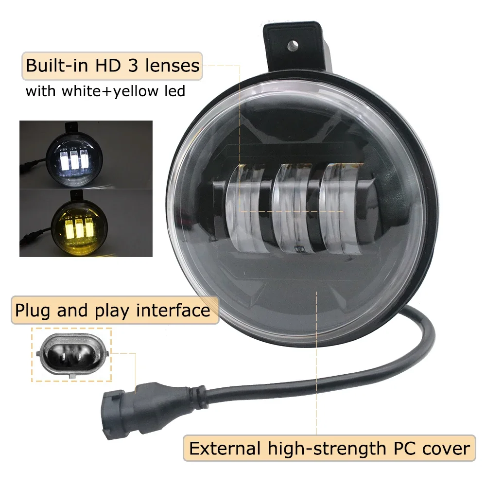 Pair 40W Led Fog Light PTF DRL Driving Lamp for Opel Antara I Daewoo Winstorm MaXX Holden Chevrolet Captiva MaXX 2008 2009 2010