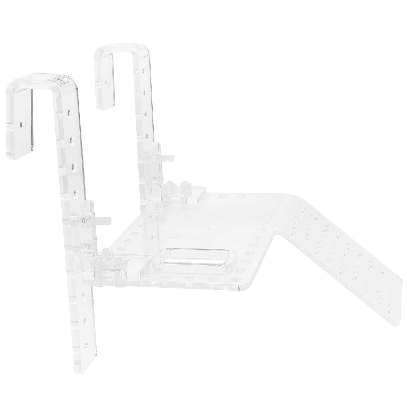 

1Pcs Acrylic Turtle Basking Platform Hanging Design Strong Load-Bearing Turtle Terrace Resting Dock for Reptiles Aquarium Pets