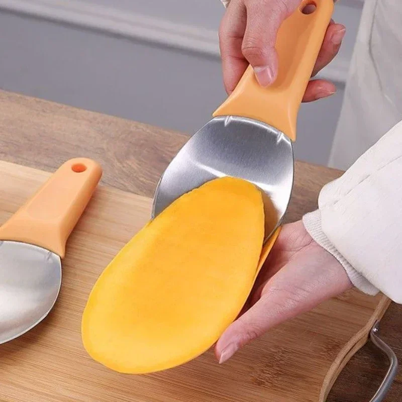 Multi-Function Peeling Mango Knife Cutting Granule Tool Peeling Separator Digging Spoon Gadget Kitchen Accessories Gadgets