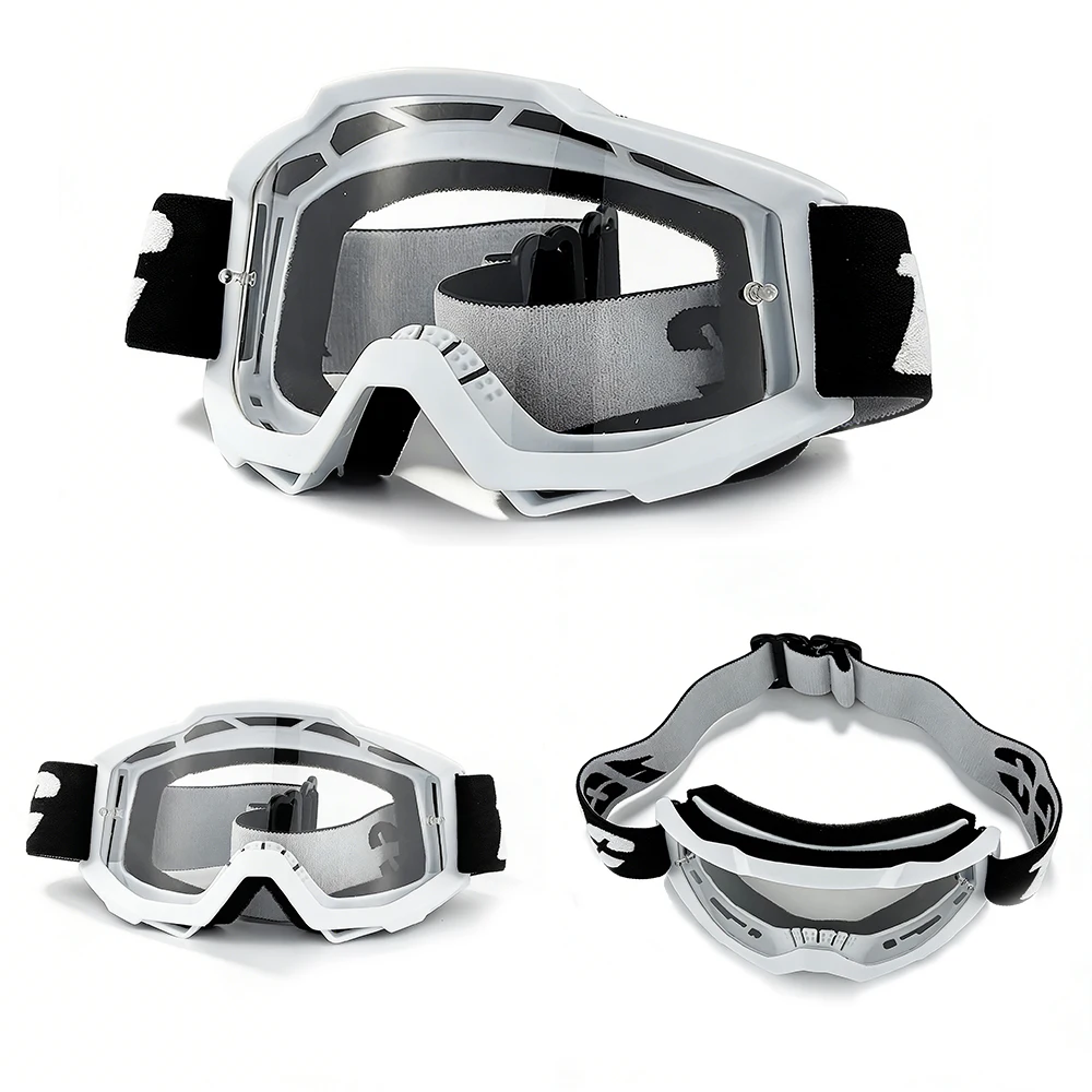 

Мотоциклетные очки, пылезащитные, для гонок, ветрозащитные, для мужчин и женщин, для мотокросса, велоспорта, катания на лыжах, активного отдыха, внедорожных велосипедов