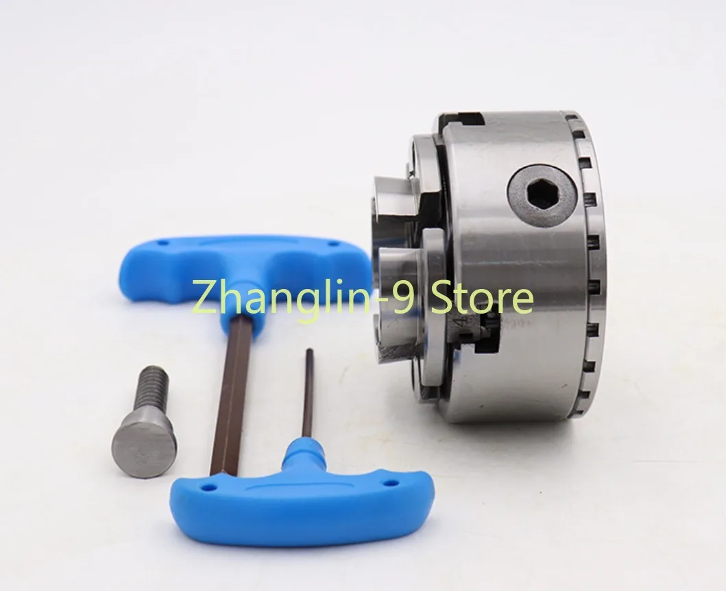 KP96 4-Jaw Self-Centering Chuck For Wood Lathe High Precision Woodworking Chuck 4 Inch 100MM Thread M33 Clamping