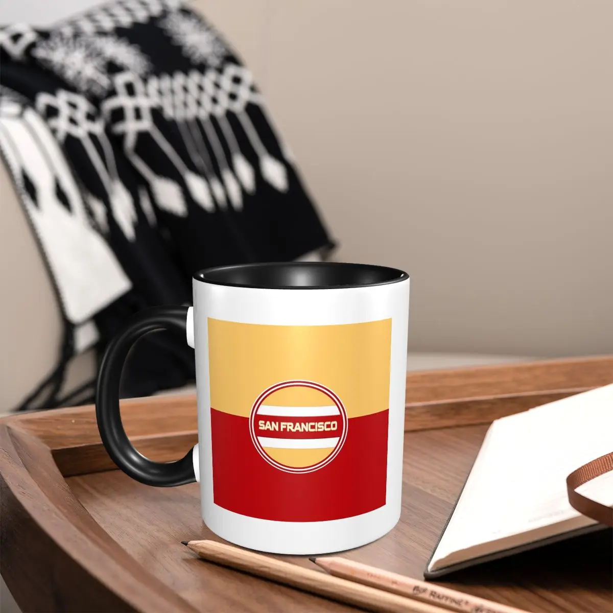 

Кружка с логотипом города Сан-Франциско, забавные керамические кофейные чашки, чайные кружки, чашка для молока, посуда для напитков, подарки для друзей