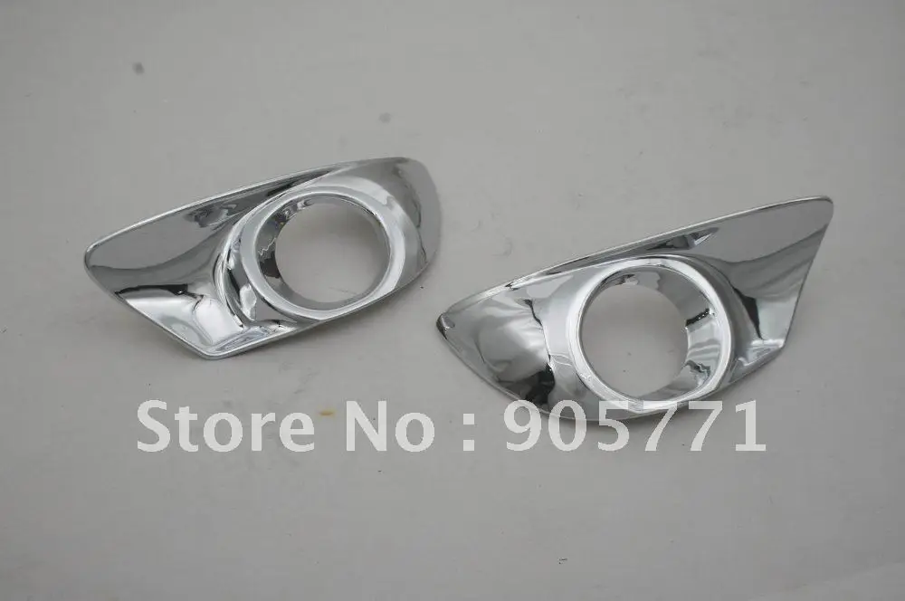 High Quality Chrome Front Fog Light Cover for Toyota Verso MPV free shipping