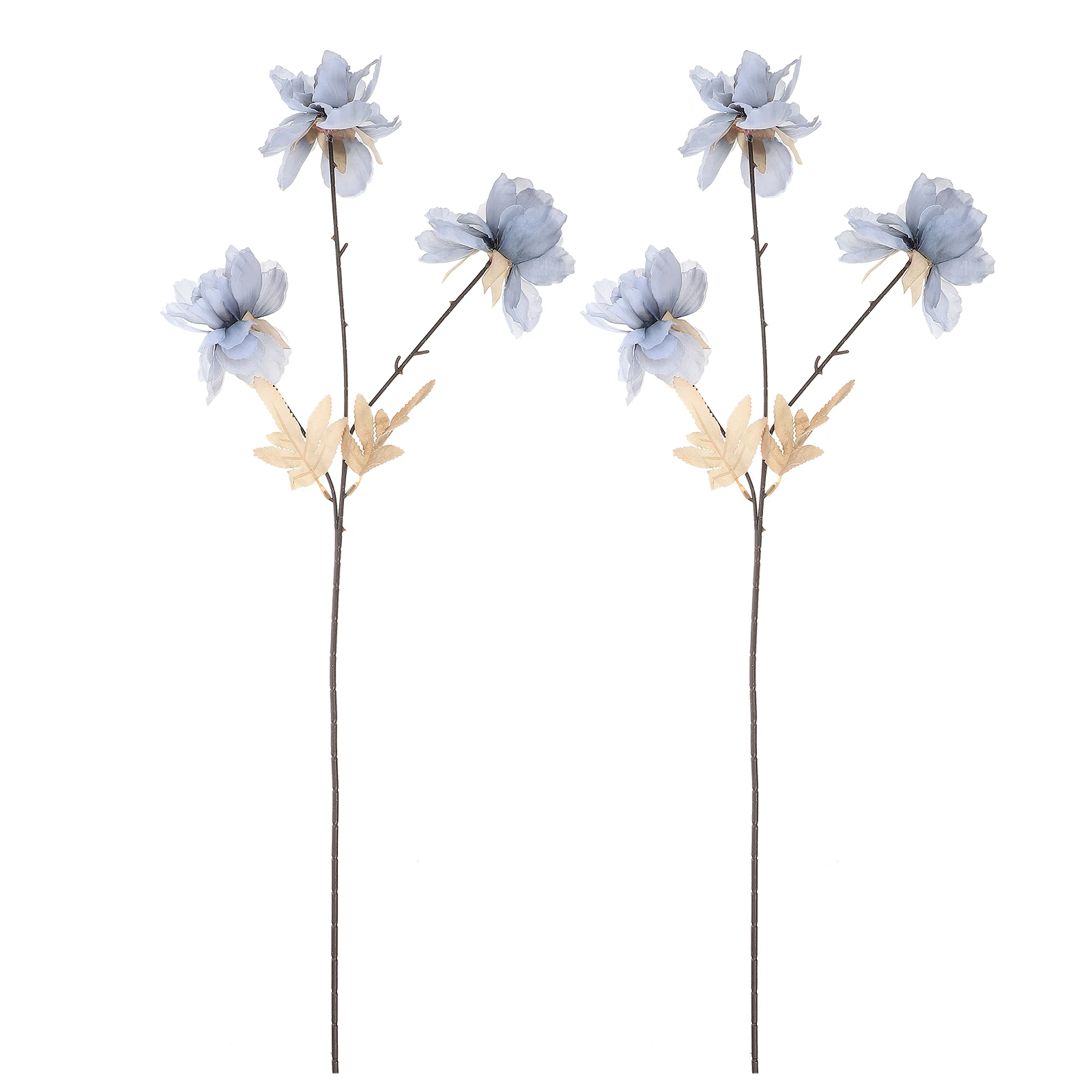 

2 Pcs Artificial Silk Hanging Spring Flowers Home Decor Wedding Party Banquet Fake Flower Photography Prop
