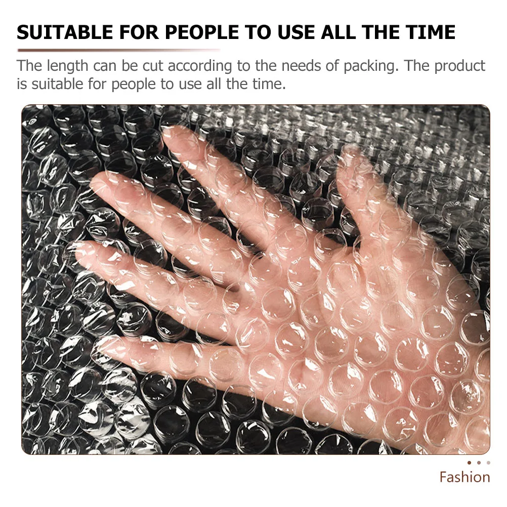 

Shockproof Bubble Film Packaging Supplies LDPE Thickened Wrap Cushion Pad For Electronics Ceramics Glass Food Craft Stationary