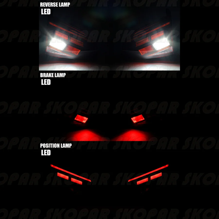 LED Tail Light For VW Passat B8 PA LHD 2020 2021 2022 2023 2024 Inner Side Rear Brake Lamp Car accessories 3G5945093F 3G5945094F