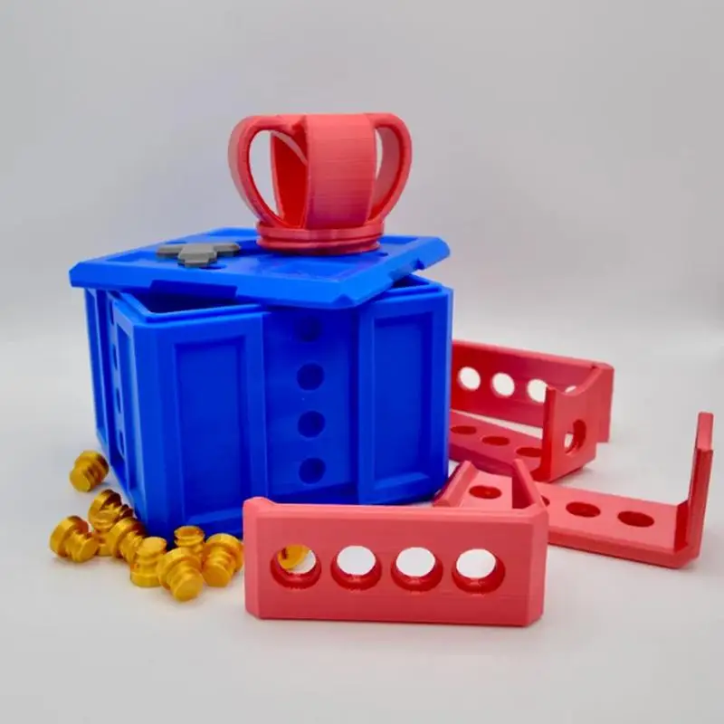 Annoy-ing caixa de presente com parafusos quebra-cabeça caixas de presente brincadeira caixa de parafuso 3d impresso caixa de presente cartão de dinheiro recipiente brinquedo de piada para amigos