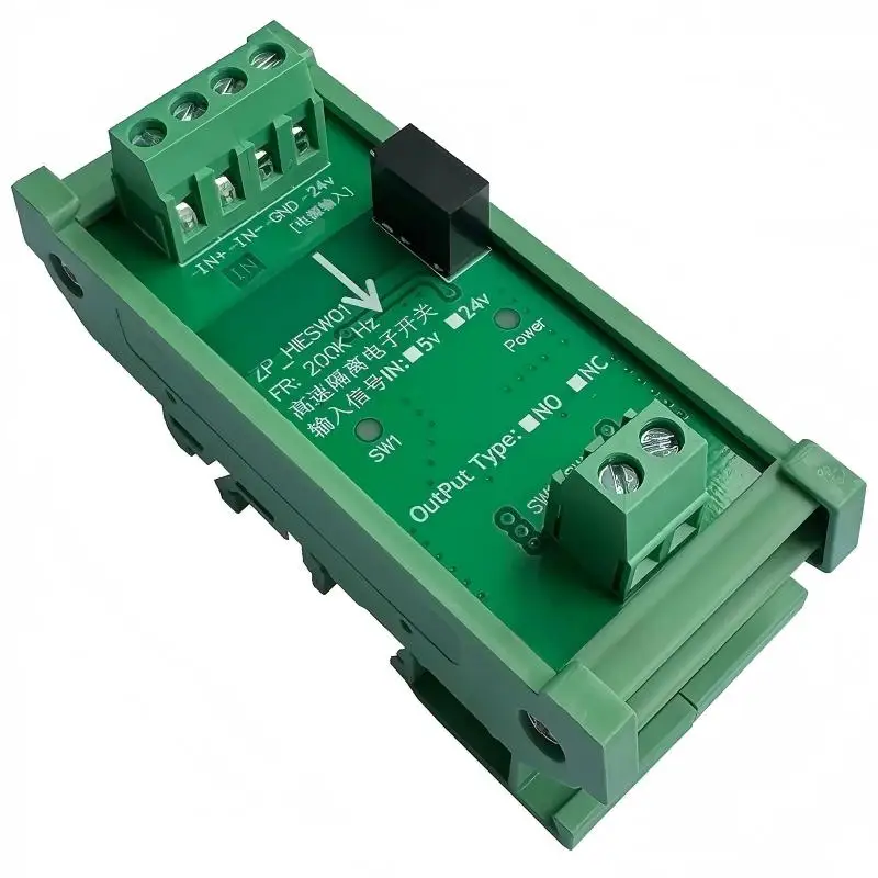 High-speed isolation electronic switch module 200kHz 60V 5A optocoupler isolation for industrial control as an alternative to re