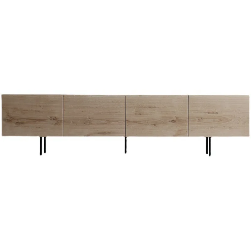 

Wabi, modern, minimalist, Nordic, solid wood, TV cabinet, log color, minimalist