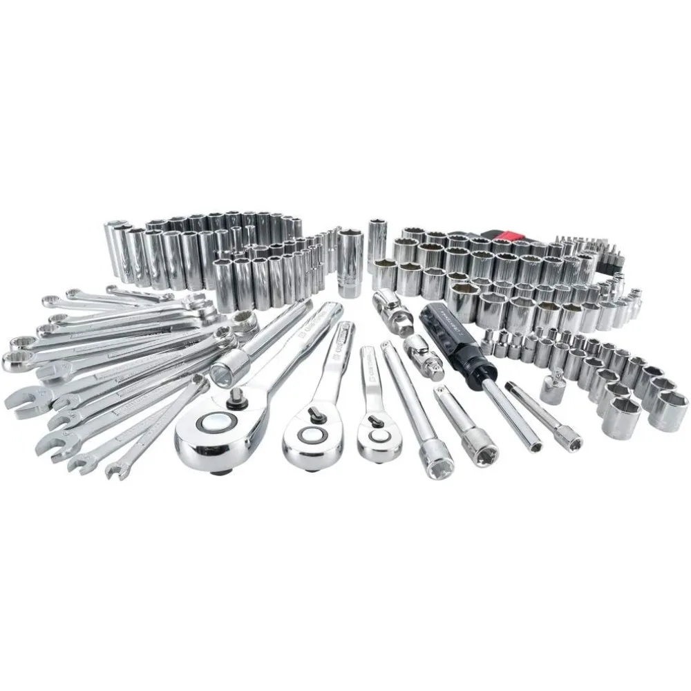 Mechanics Tool Set, SAE/Metric, 189-Piece (CMMT12034)