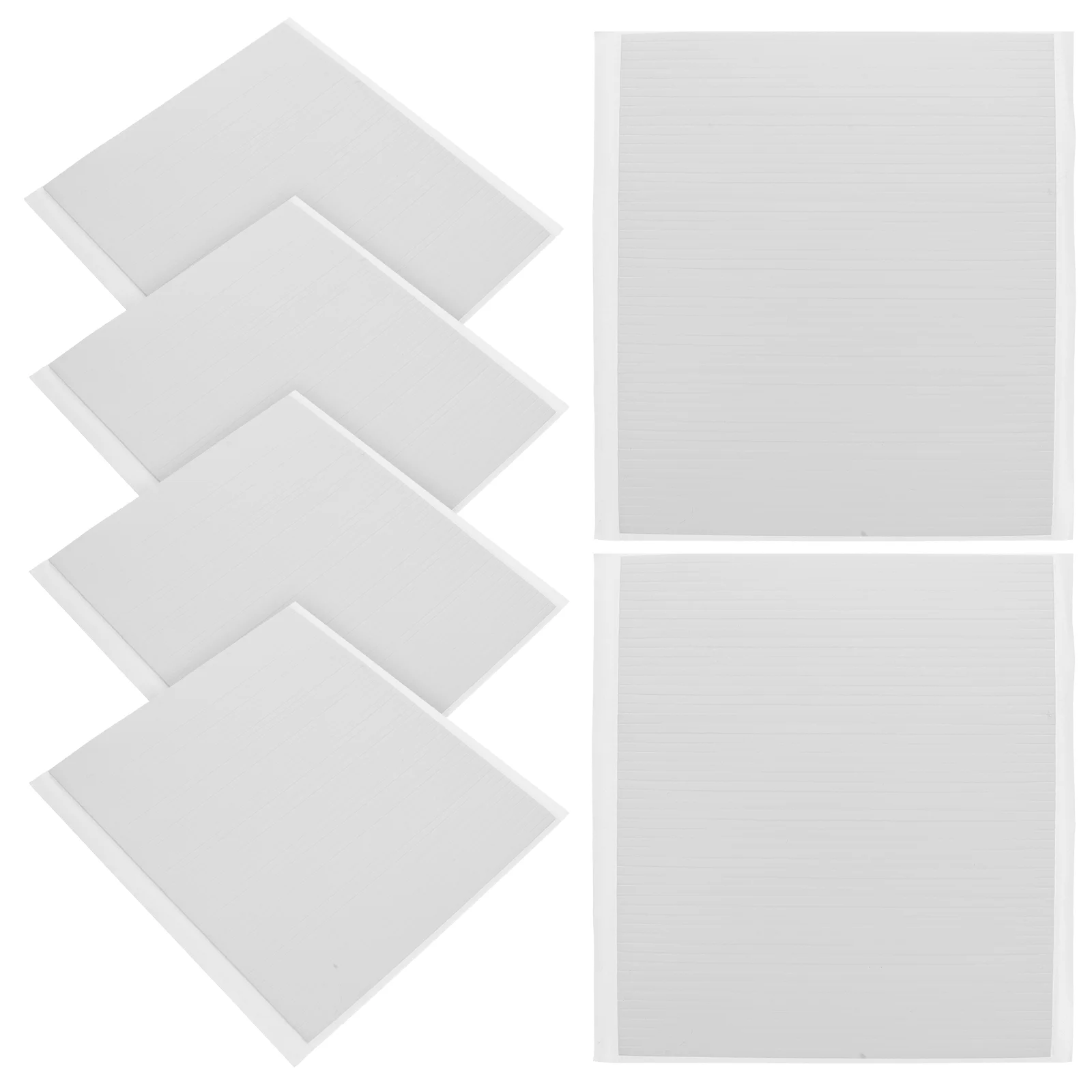 

6 Sheets EVA Double Sided Adhesive Foam Strips 5mm x 138mm x 2mm 31 Pieces per Sheet for Scrapbooking Craft Projects