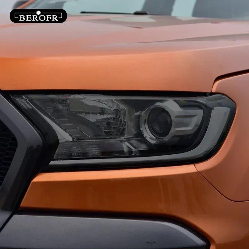 لفورد رينجر Wildtrak رابتور 2015-الحاضر سيارة العلوي تينت الأسود طبقة رقيقة واقية شفافة ملصق من البولي يوريثان الملحقات