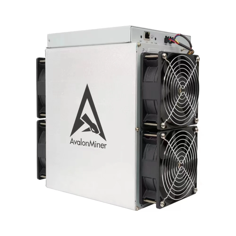 เครื่องขุดบิตคอยน์ Avalon 1346 Miner ใหม่110T CANAAN Avalon อัลกอริทึม SHA-256 Miner