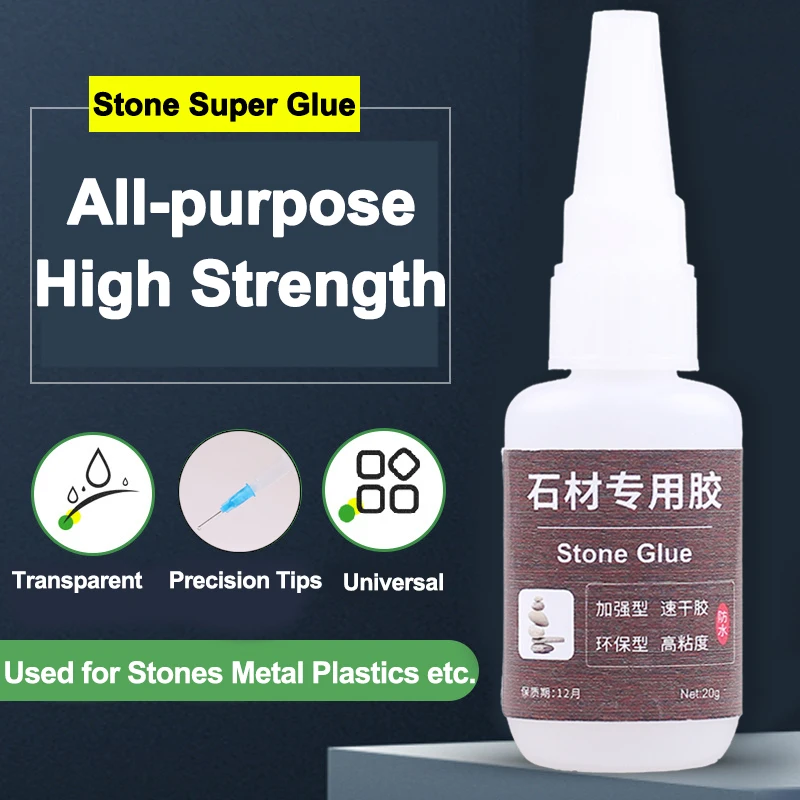 Stone Extra Strong Instant Adhesive Fabric Jewelry Clothes Quick Cyanoacrylate 502 Crystal Metal Professional BondingSuper Glue