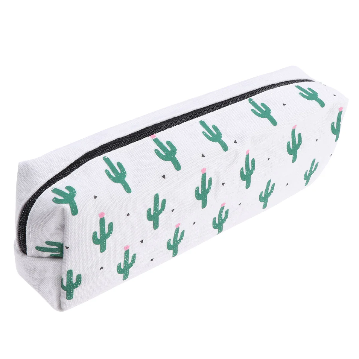 

Cactus Pen Bag Canvas Pencil Case Small and Fresh School Supplies Bags Middle Student