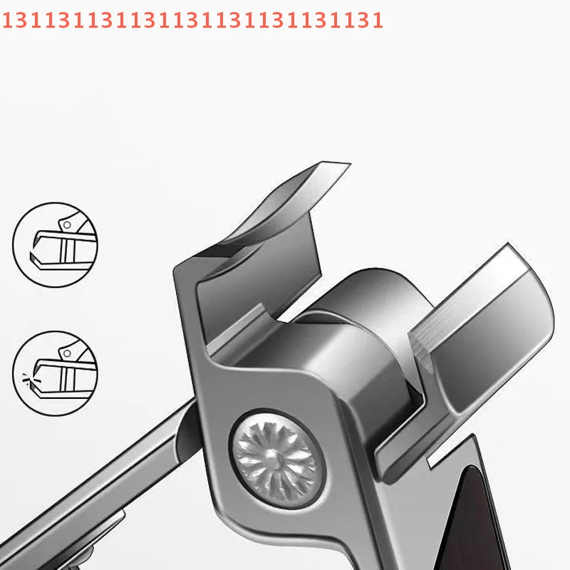 أداة تشذيب الأظافر وقصافة لأظافر القدم السميكة وأظافر الباديكير أداة احترافية من الفولاذ المقاوم للصدأ مقص مانيكير #1