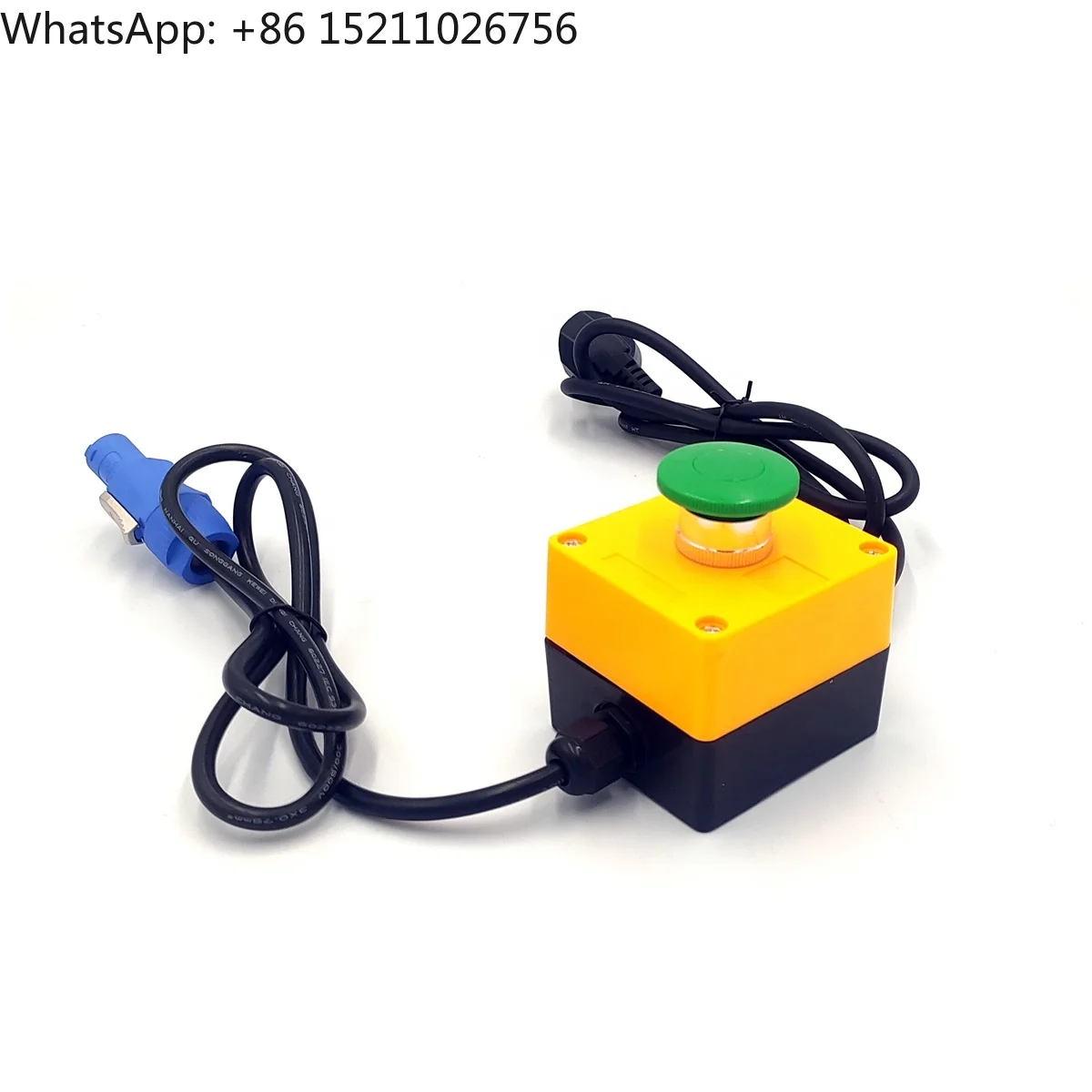 

Party Equipment Plastic&Metal Electric Button Controller Press Push 1 Channel Trigger Box for Stage Effect Machines