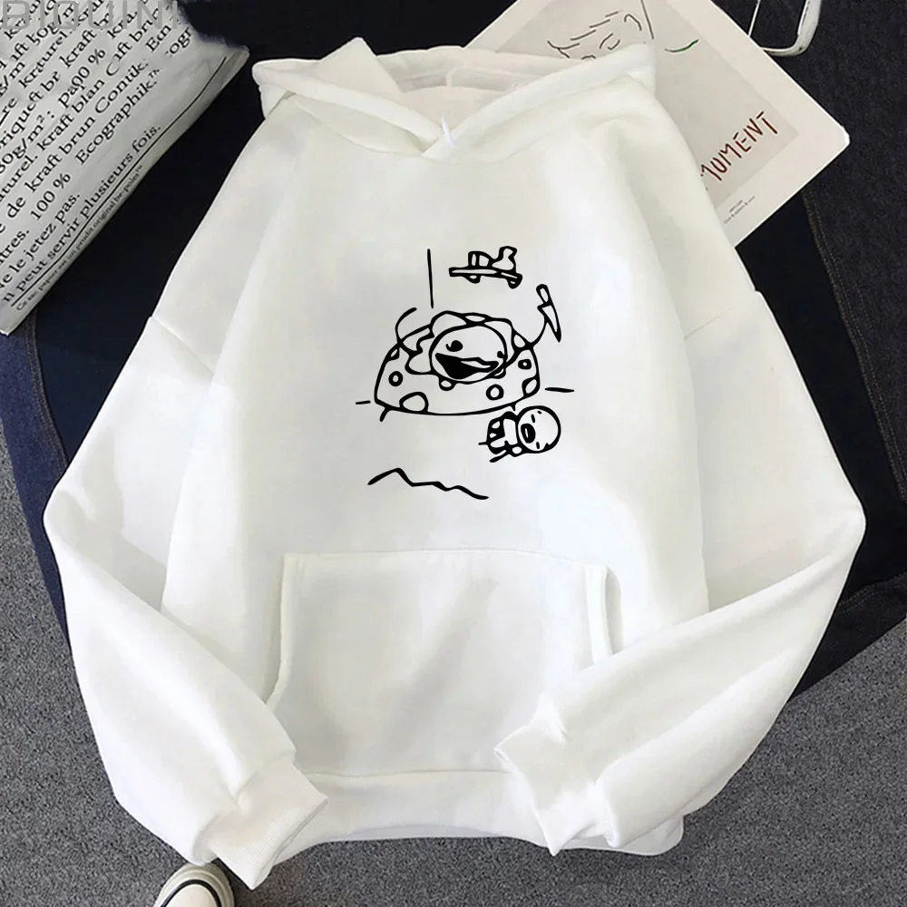 The Binding of Isaac Hoodies Men Autumn Winter Long Sleeve Women Sweatshirts Cartoon Hooded Casual Cartoon Couples Streetwear