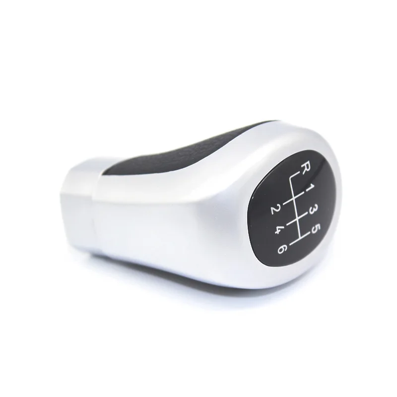 기어 시프트 노브 레버 시프터 노브 기어스틱, BMW- 1 3 시리즈 E81 E87 E88 E82 E90 E91 E92 E93 LCI 2006-2011, 6 단