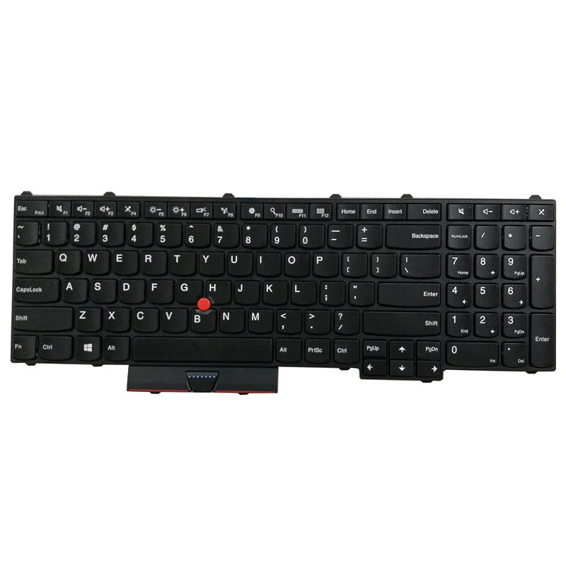 Z 0PA329 FOR Lenovo Thinkpad P50 P70 US English Keyboard 4 Screws