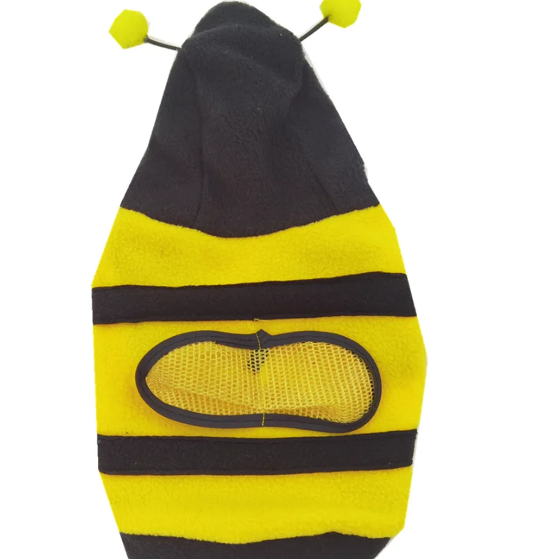 Bee Pet Puppy Coat Ropa, Dog Cat Hoodie, Fancy Costume, Halloween Cosplay Sweater, Dog Hoodies