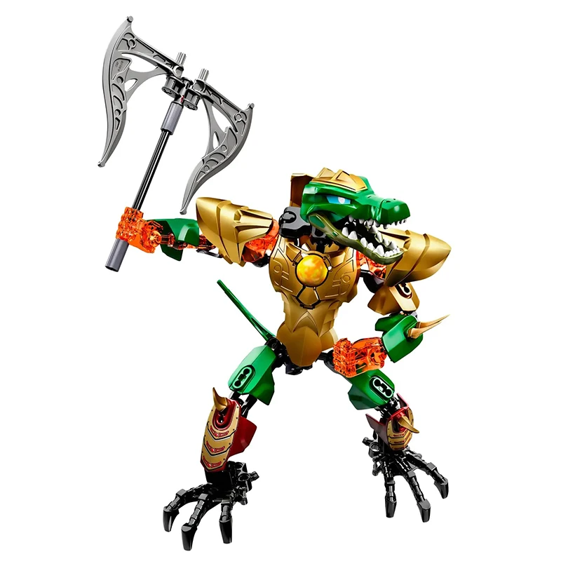 Legends of Chima CHI Fluminox Building Blocks Cragger Vardy Mungus Robot Figures Bricks Toys For Children Boys Christmas Gifts