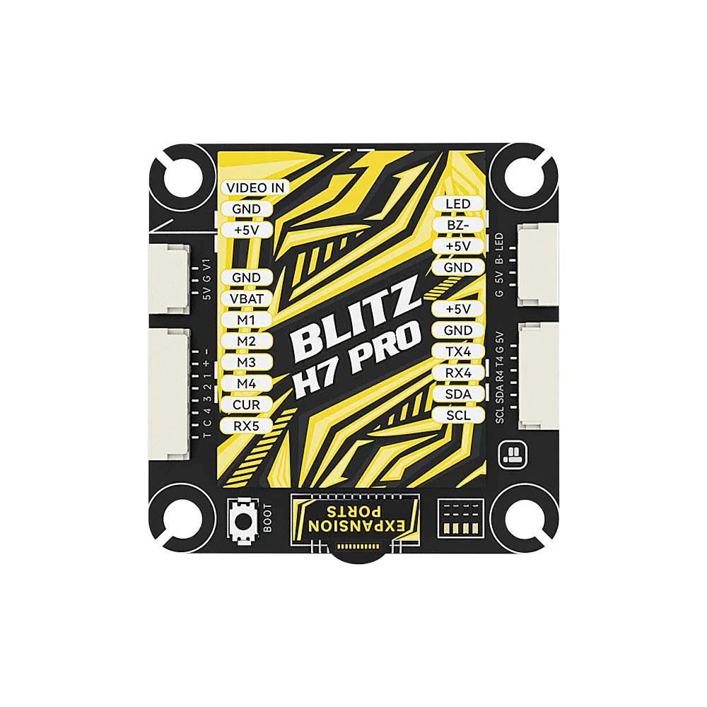 IFlight BLITZ H7 Pro ICM42688 Combo Set W/ E80 Single ESC 2-8S поддерживает DShot 150/ 300/ 600/ MultiShot /OneShot для дрона RC FPV